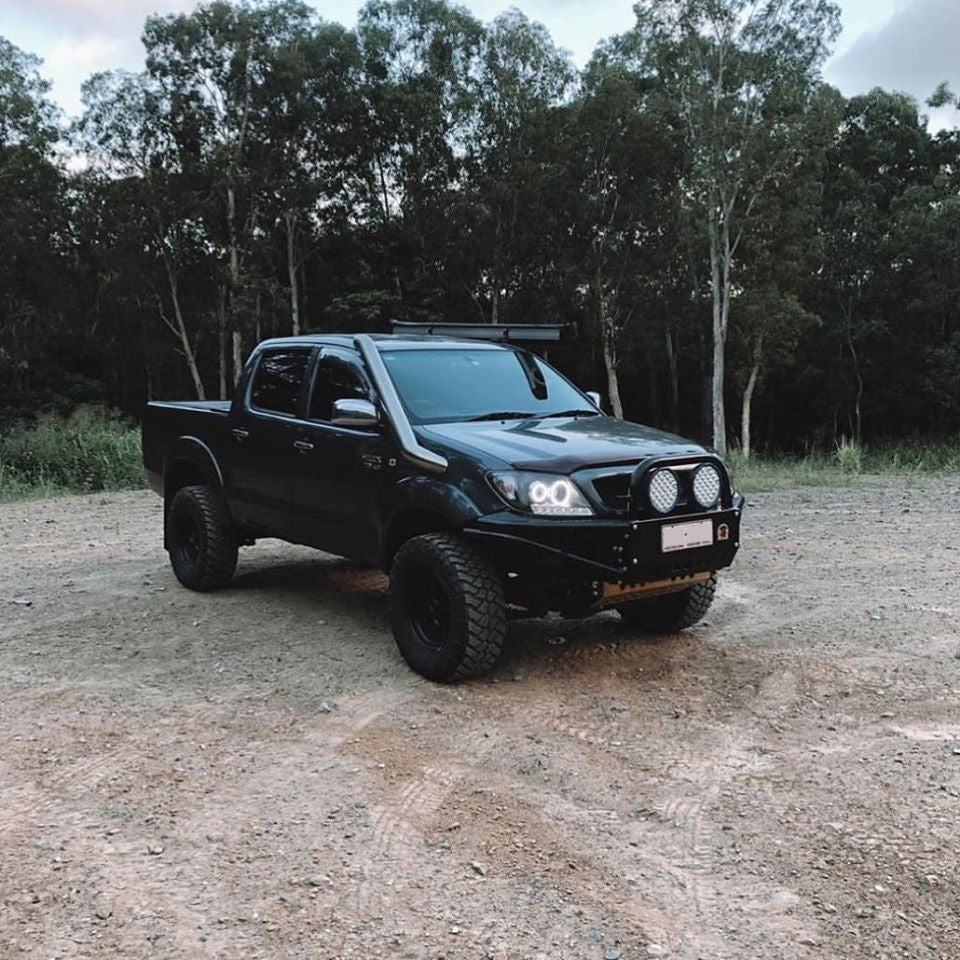 N70 HILUX (2005-2015) 4" Stainless Steel Snorkel Kit