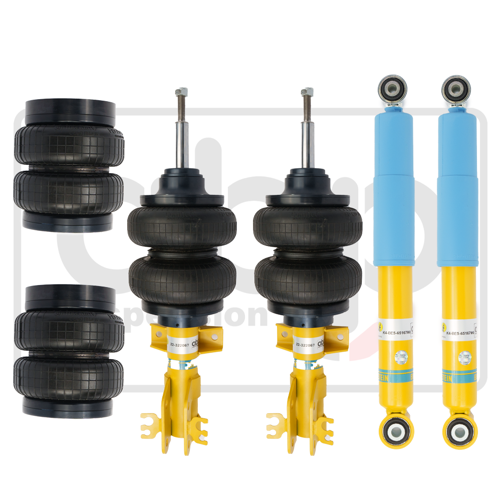 VW Transporter T5/T6/T6.1 Air Lift Performance 3P Air Suspension with ABP Shorty Air Struts