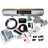 AIRLIFT 3P (3/8″ AIR LINE, 4G AIR TANK 5P, SINGLE COMPRESSOR) AIR SUSPENSION KIT