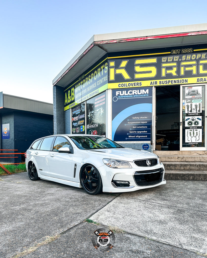 Holden Commodore Air Lift Performance 3P Air Suspension with KS RACING Air Struts