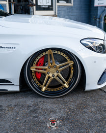 Mercedes Benz C63 C63S AMG W205 Premium Wireless Air Suspension Kit - KS RACING