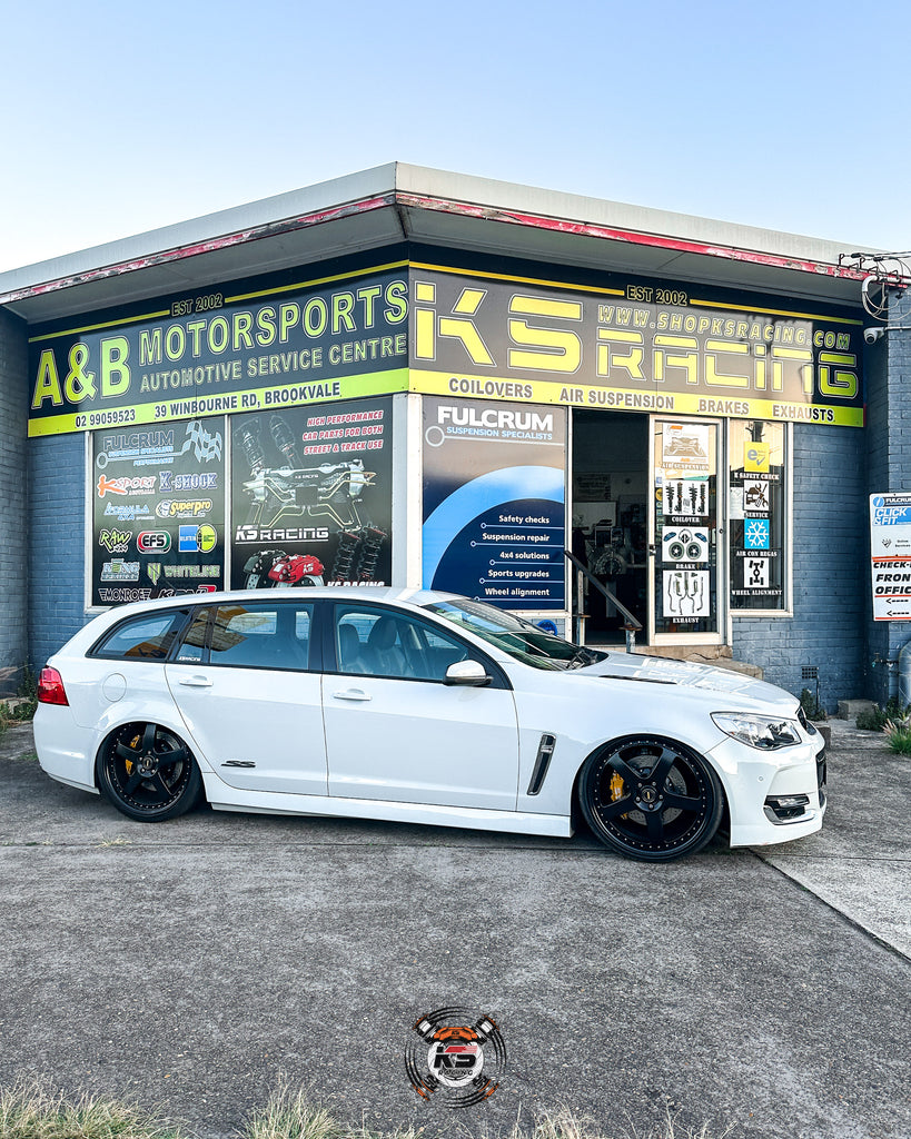 Holden Commodore VF Air Lift Performance 3P Air Suspension with KS RACING Air Struts