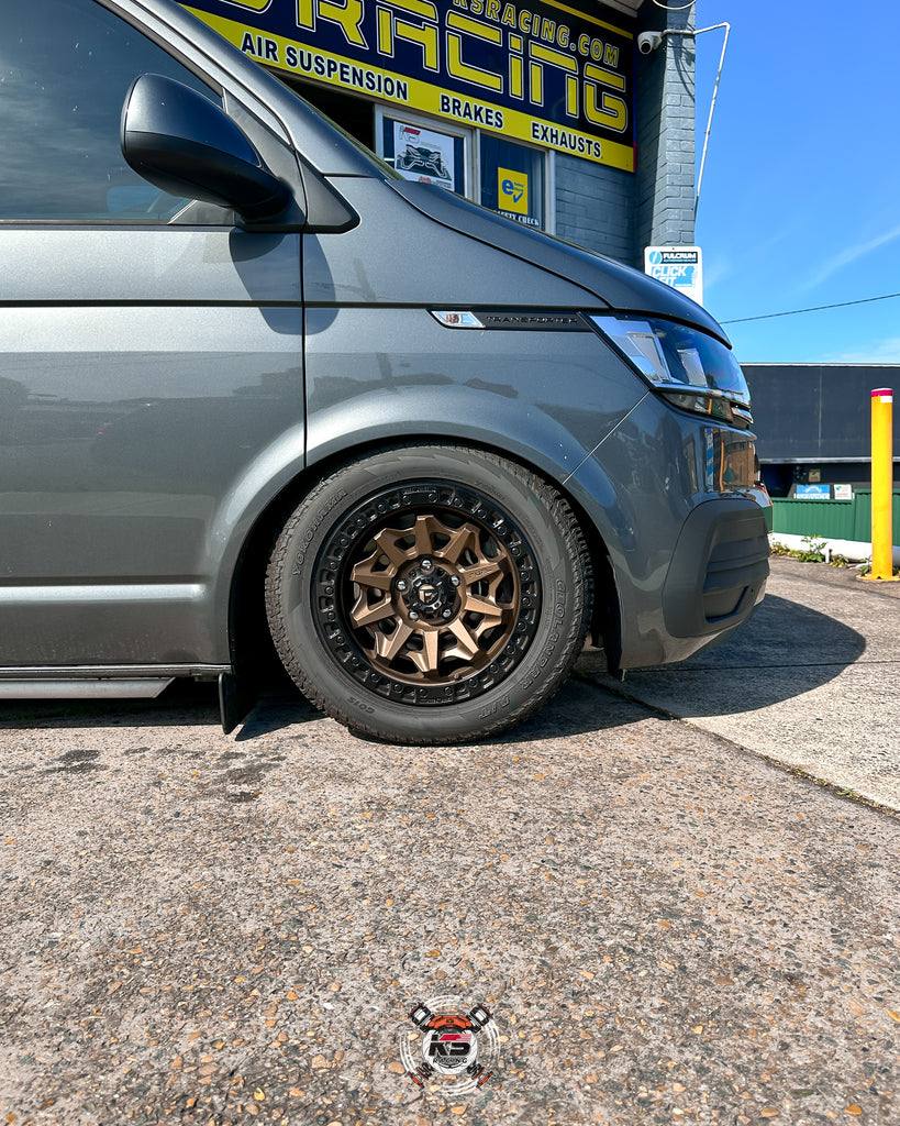 VW Transporter T5/T6/T6.1 Air Lift Performance 3P Air Suspension with ABP Lifted Air Struts