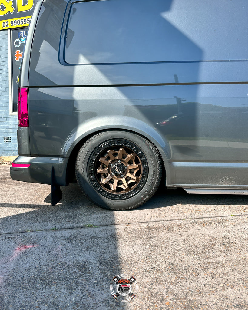 VW Transporter T5/T6/T6.1 Air Lift Performance 3P Air Suspension with ABP Lifted Air Struts