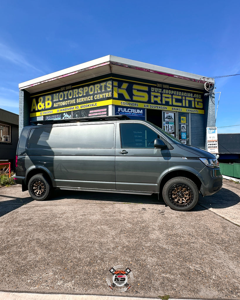 VW Transporter T5/T6/T6.1 Air Lift Performance 3P Air Suspension with ABP Lifted Air Struts