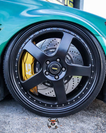 Front Super 8 Pot 430mm Floating Disc - KS RACING BRAKE KIT