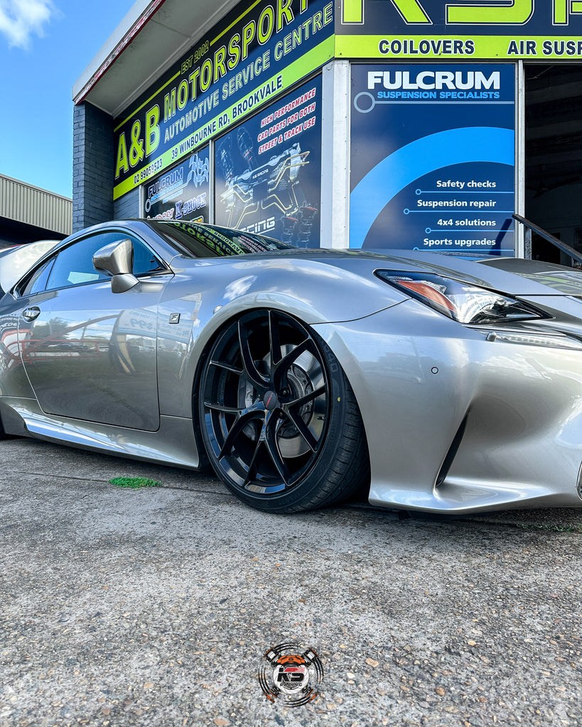 Lexus RC350 15-UP Premium Wireless Air Suspension Kit - KS RACING