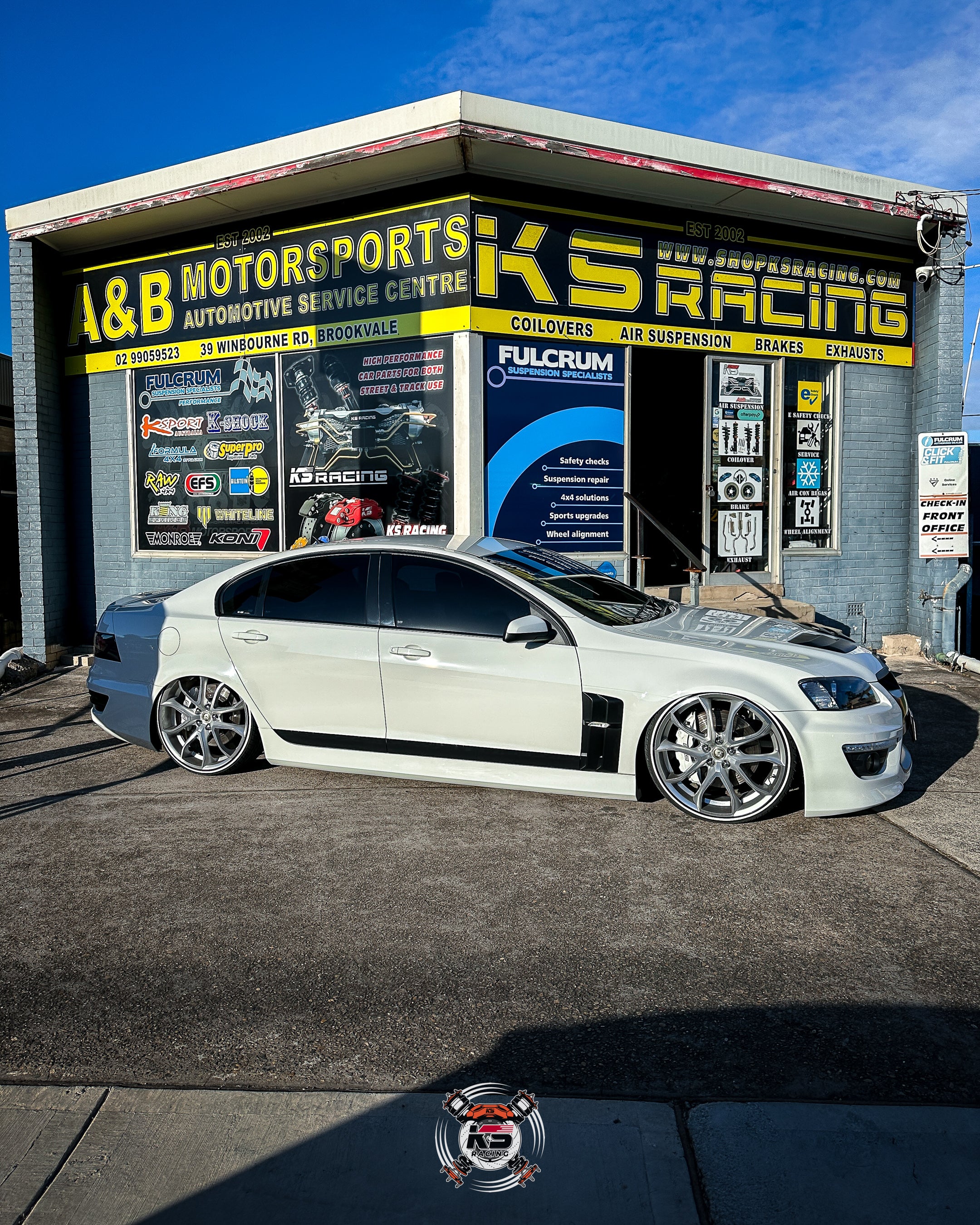 HSV VE CLUBSPORT Premium Wireless Air Suspension Kit - KS RACING — KS Racing Australia