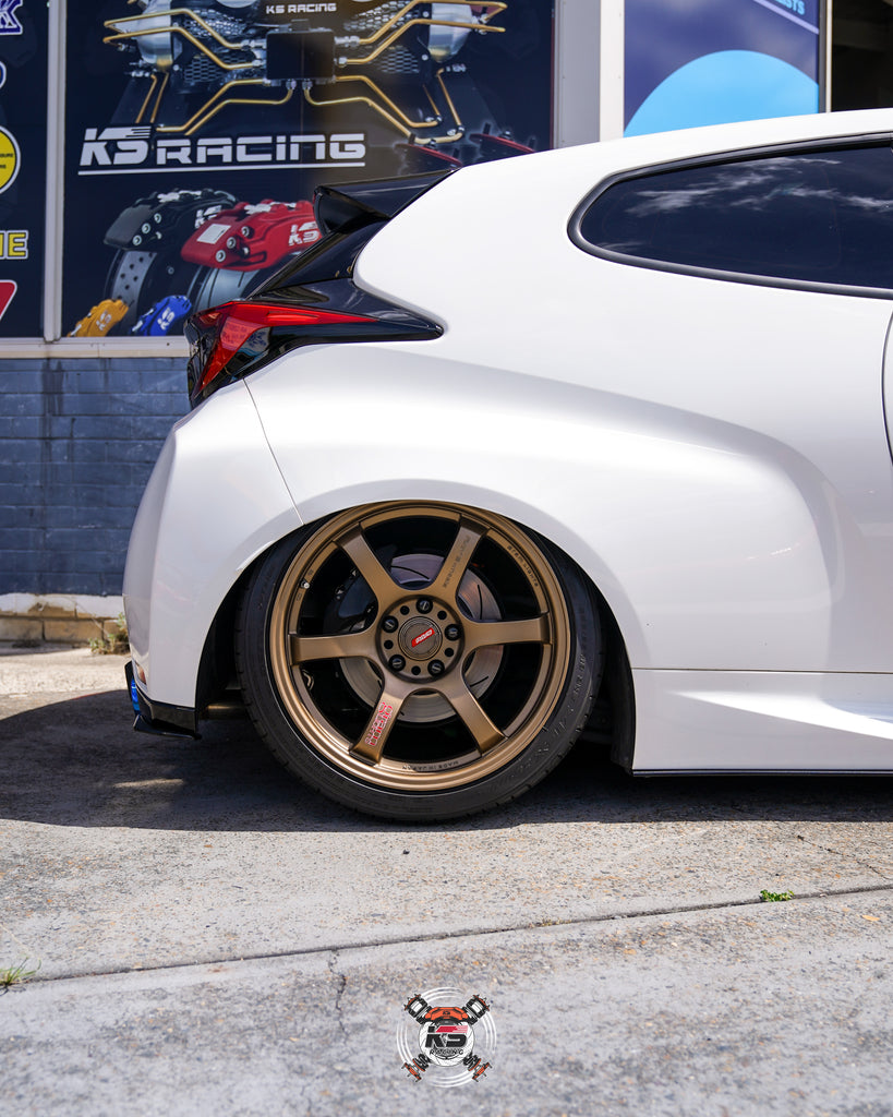 Toyota GR Yaris 20-UP Air Lift Performance 3P Air Suspension with KS RACING Air Struts