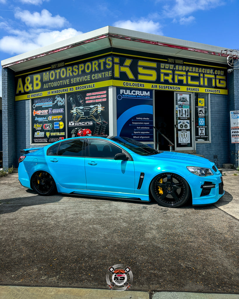 HSV VF Air Lift Performance 3P Air Suspension with KS RACING Air Struts
