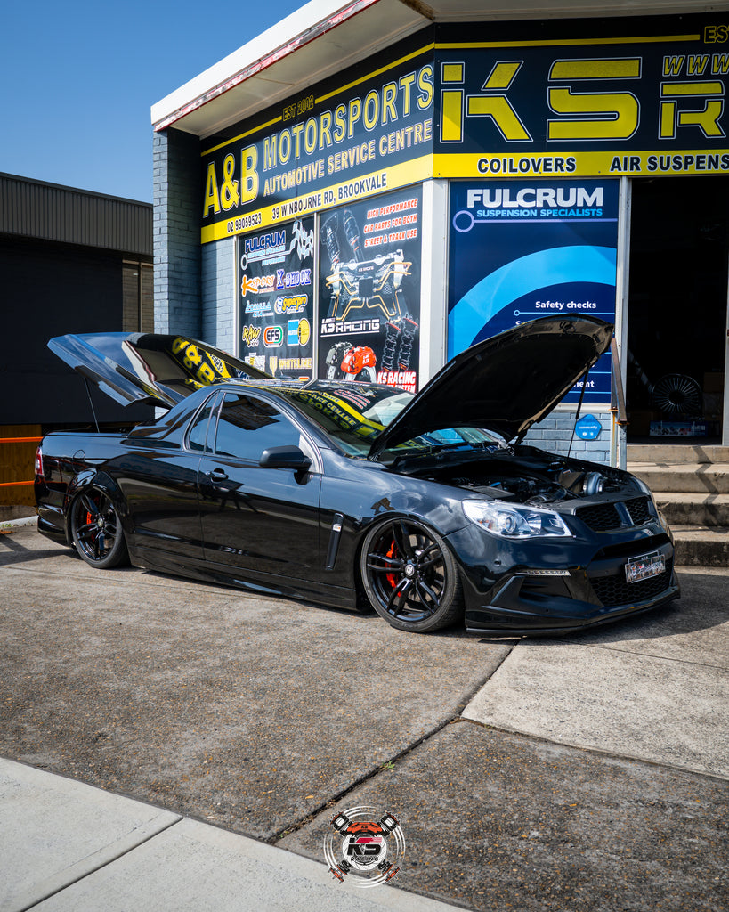 HSV VF Air Lift Performance 3P Air Suspension with KS RACING Air Struts