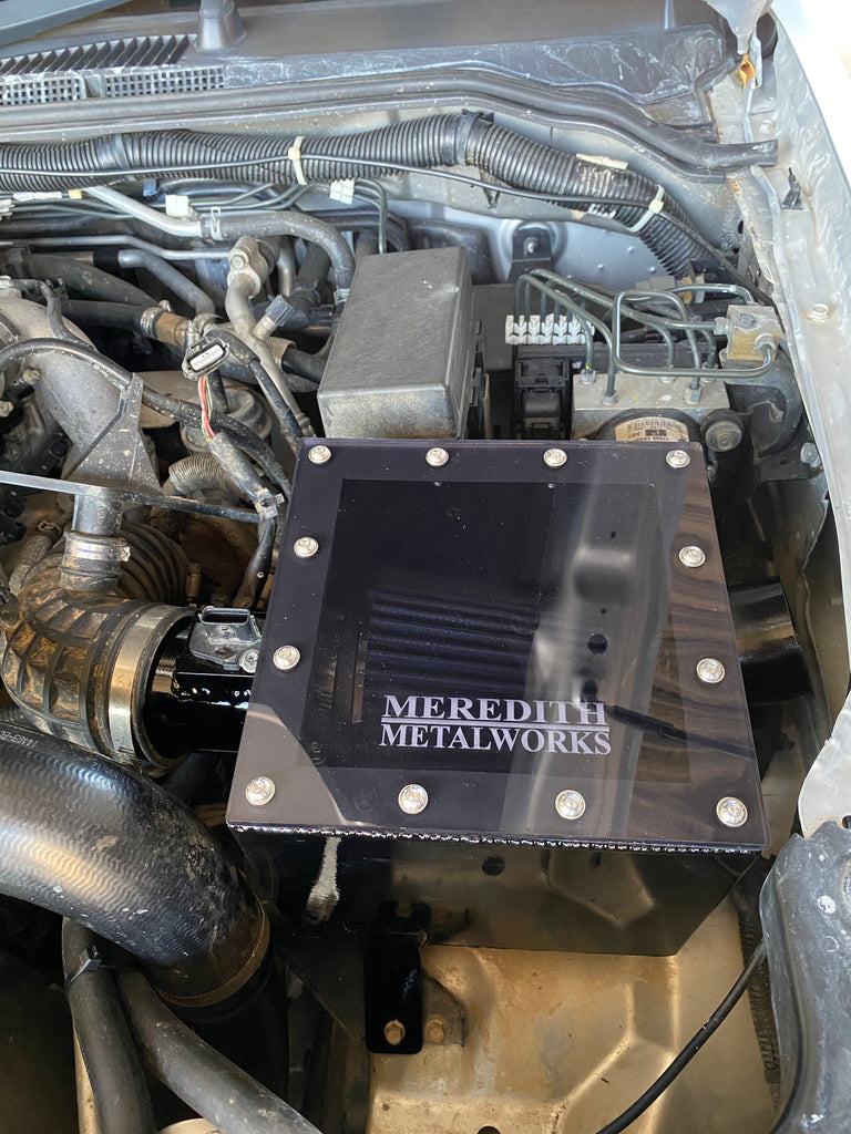 D40 Navara Aluminium Airbox