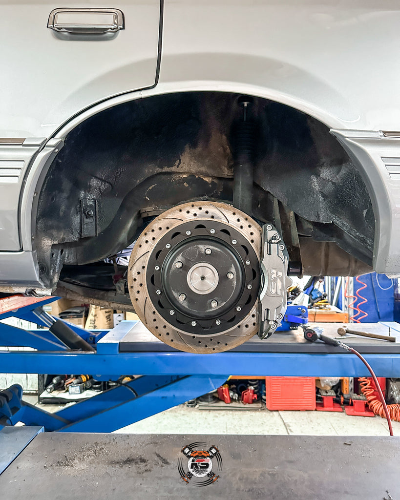 Holden Commodore VB-VL Rear 4 Pot 356mm Disc - KS RACING BRAKE KIT