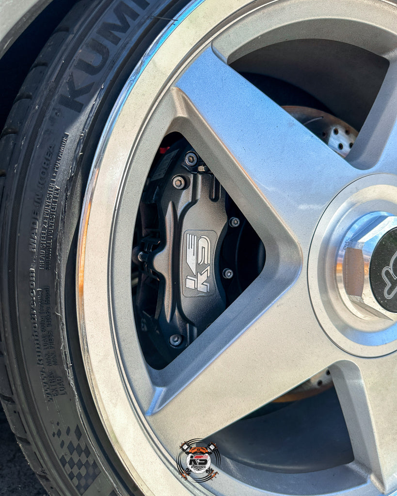 Holden Commodore VB-VL Rear 4 Pot 356mm Disc - KS RACING BRAKE KIT