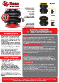 Toyota Hilux 4X4 05-15 Load Assist Airbags - BOSS AIR