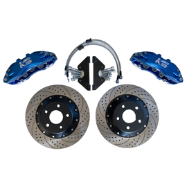 Subaru Impreza GRB STI Front 6 Pot 356mm Disc - KS RACING BRAKE KIT