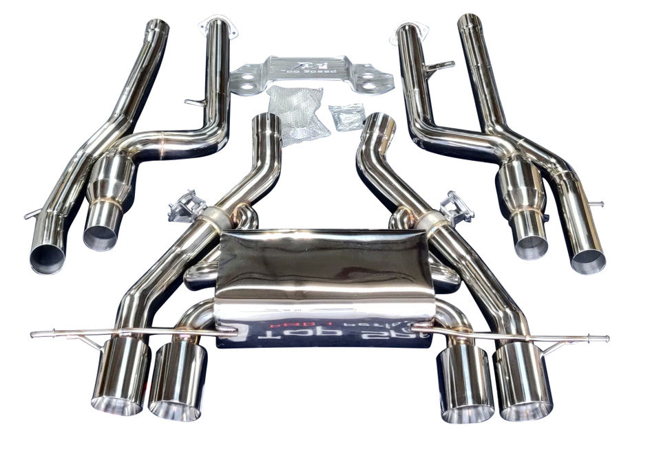 BMW G80 M3 Sedan G82 M4 Coupe 2021-2022 Catback Exhaust with Exhaust Valve Functions - Top Speed