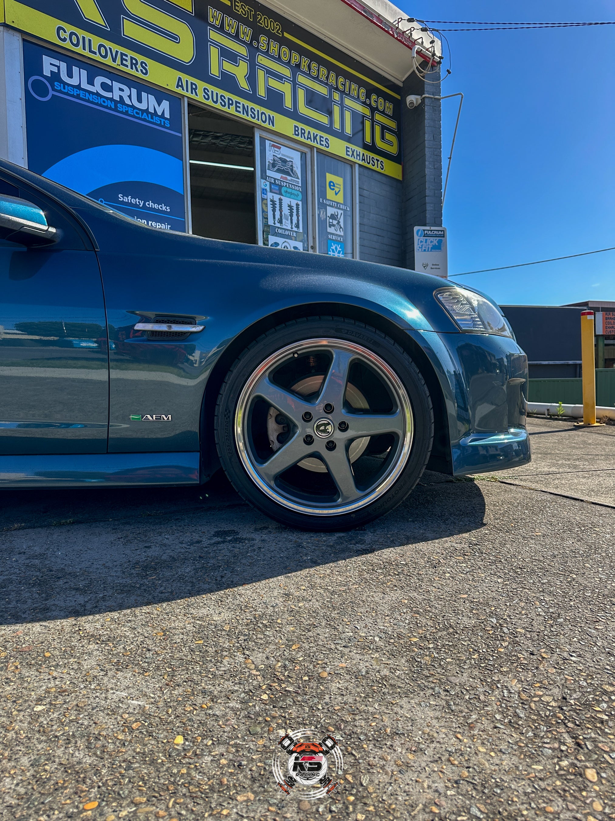 Holden Commodore VE Front Coilovers with Strut Tops - KSPORT Front Coilover Kit — KS Racing Australia