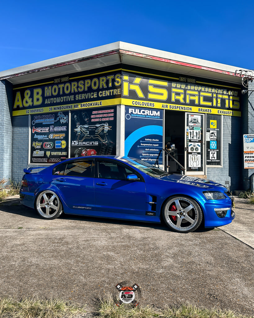 Holden Commodore VE with Rubber Strut Tops - KSPORT Coilover Kit