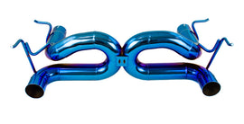 Ferrari 488 GTB 16-20 Titanium Race Spec X Straight Pipe Exhaust w/o Valves