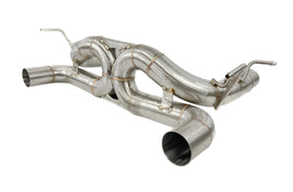 Ferrari F8 Tributo 3.9T 2020-2022 Race Spec X Straight Pipe exhaust without Valves / with out Exhaust Tips