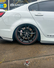 Load image into Gallery viewer, HOLDEN VF REDLINE ON AIR RIDE AIR SUSPENSION KIT. KIT WITH THE KS RACING KIT, BEST IN THE GAME WITH EXCEPTIONAL HANDLING. Tucking factor 19&quot; wheels nicely and sitting real low.