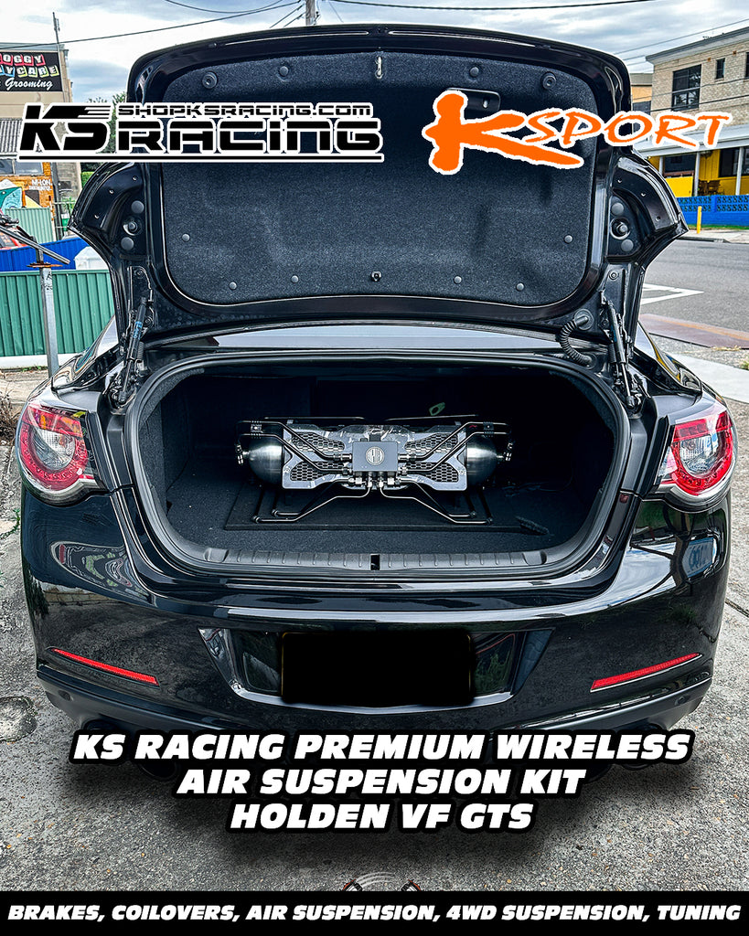 HSV VF GTS / CLUBSPORT / MALOO / SENATOR Premium Wireless Air Suspension Kit - KS RACING