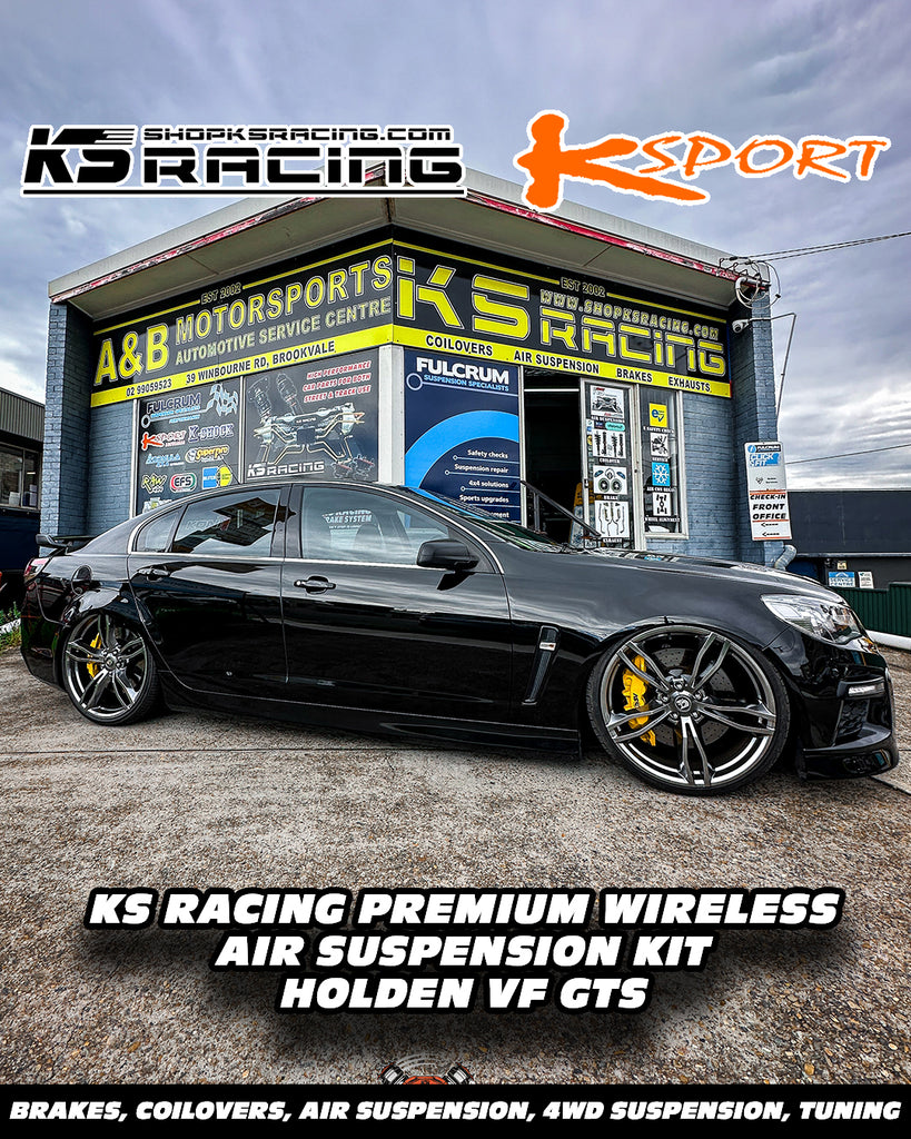 Holden Commodore VE VF Premium Wireless Air Suspension Kit - KS RACING