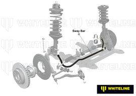 Front Sway Bar - 26mm 4 Point Adjustable to Suit Holden Commodore VE, VF and HSV - WHITELINE