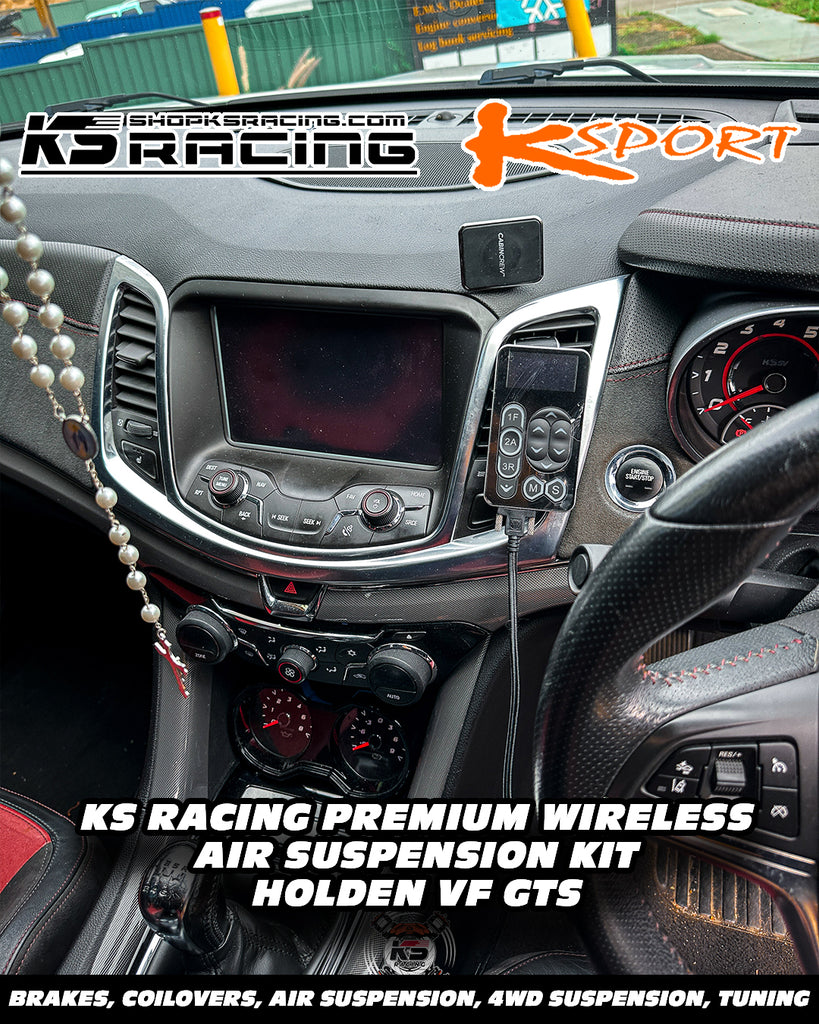 HSV VF GTS Premium Wireless Air Suspension Kit - KS RACING