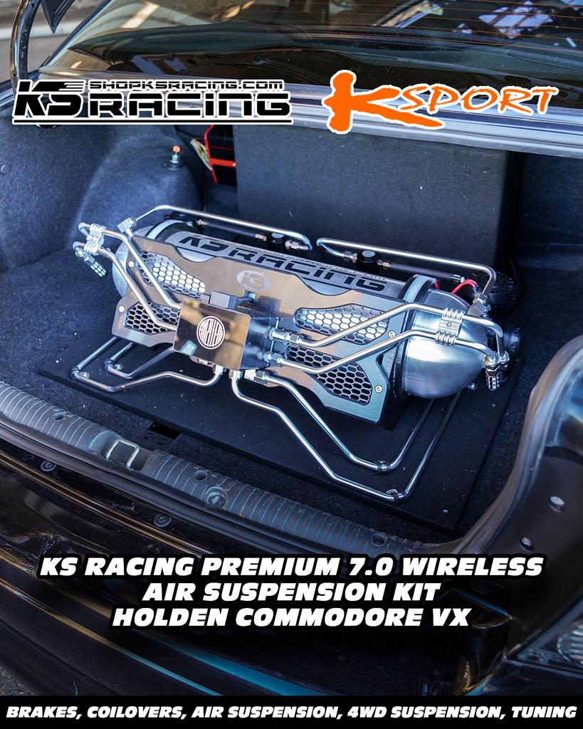 Holden Commodore VT-VY SEDAN Premium Wireless Air Suspension Kit - KS RACING
