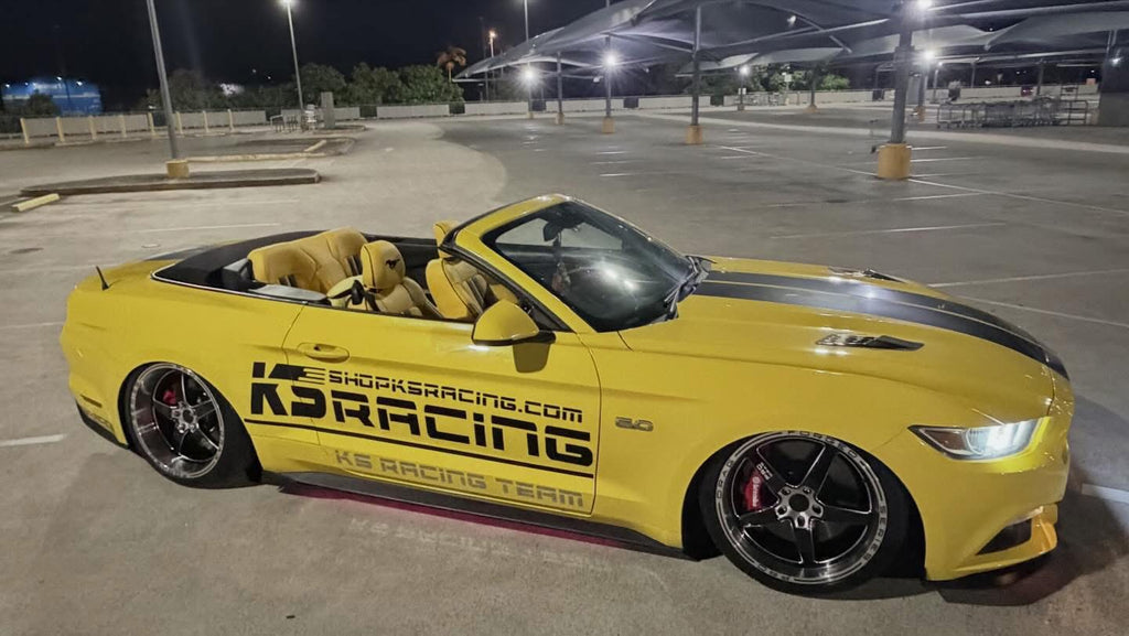 Ford Mustang 15-UP Premium Wireless Air Suspension Kit - KS RACING