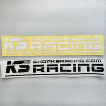 Load image into Gallery viewer, KS RACING 40cm Vinyl Sticker Decal