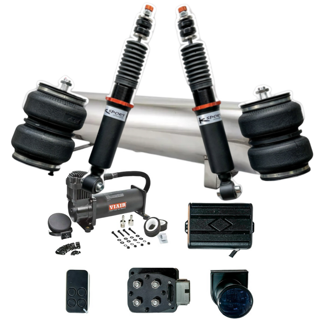 KS RACING Holden Commodore VT-VY Rear Only Air Suspension Kit - Wireless Remote