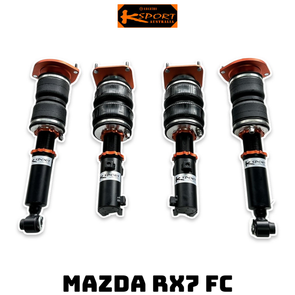 Mazda RX-7 FC3S 86-91 Premium Wireless Air Suspension Kit - KS RACING