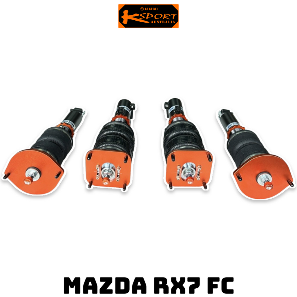 Mazda RX-7 FC Premium Wireless Air Suspension Kit - KS RACING