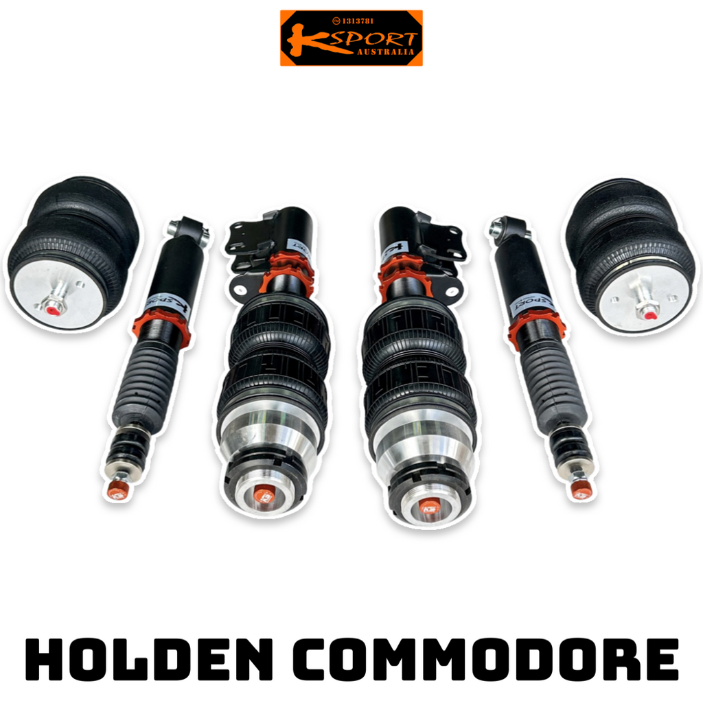 Holden Commodore VR-VS Sedan Solid Diff Air Suspension Air Struts Front and Rear - KSPORT