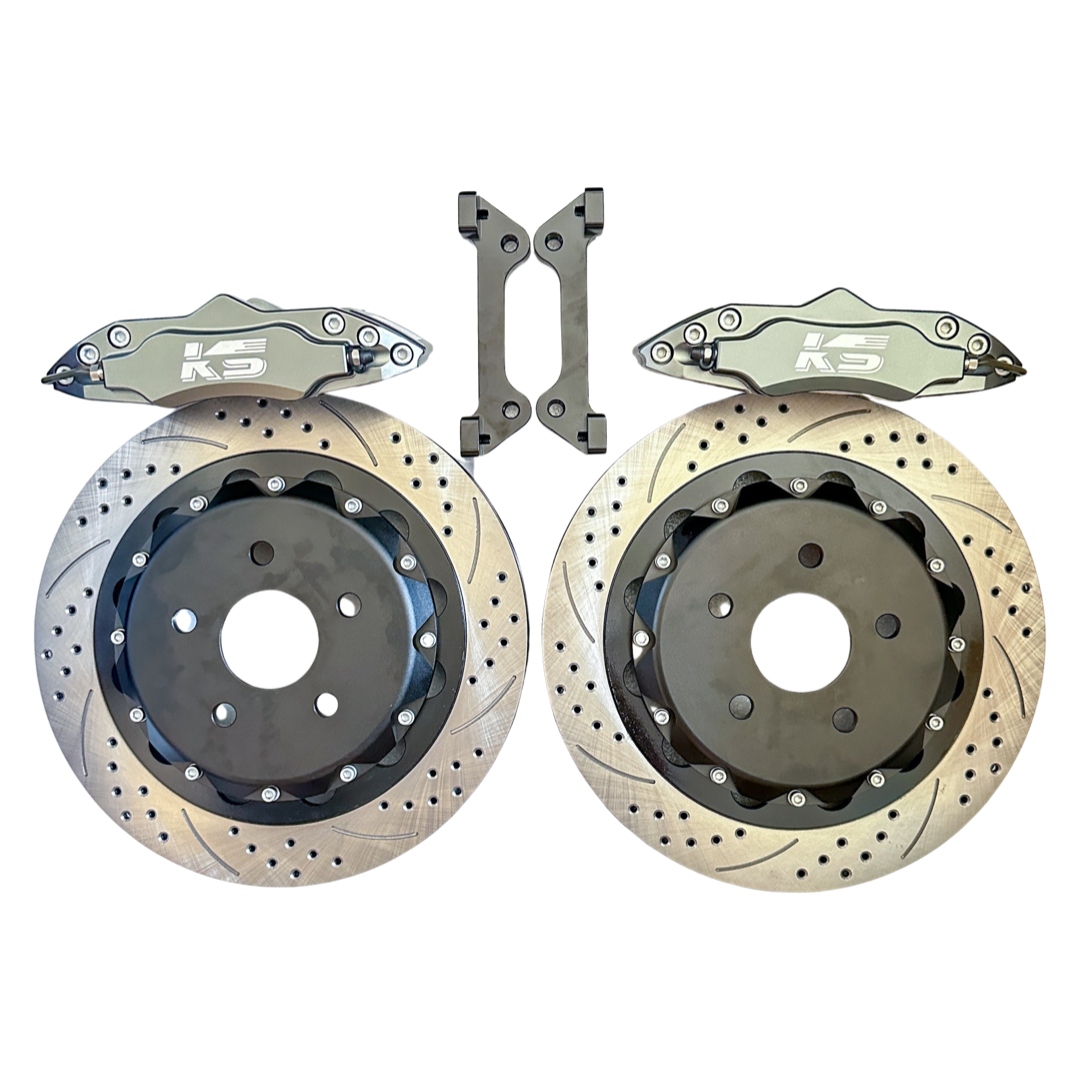 Nissan Silvia S13 Rear 4 Pot 356mm Disc - KS RACING BRAKE KIT — KS Racing Australia