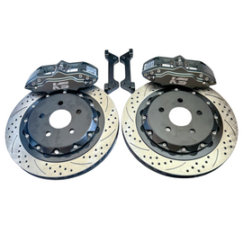 Holden Commodore VN-VP Rear 4 Pot 356mm Disc - KS RACING BRAKE KIT