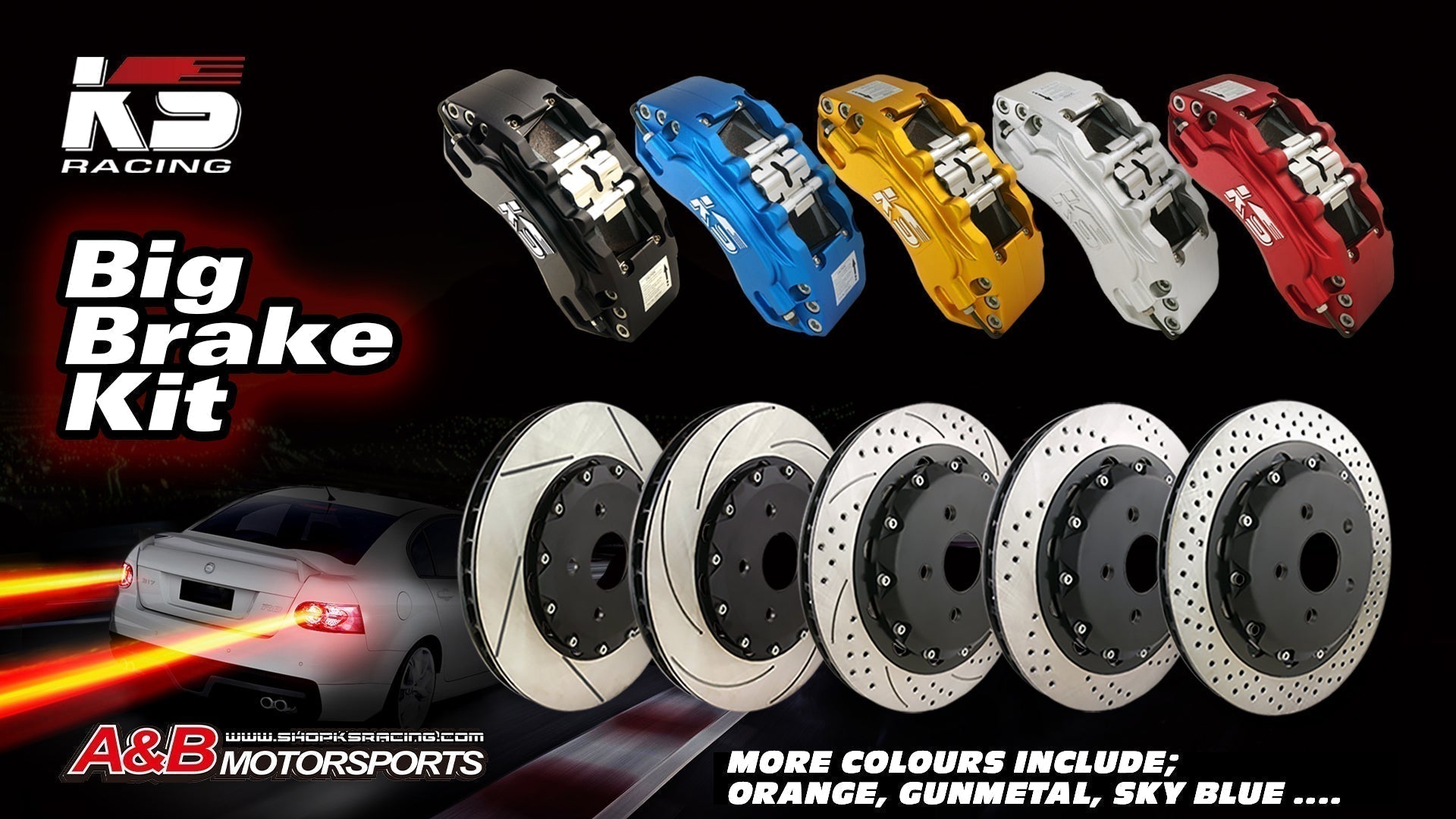 Subaru BRZ Front 6 Pot 356mm Disc - KS RACING BRAKE KIT — KS Racing Australia
