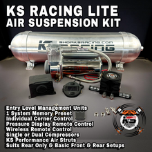 Load image into Gallery viewer, Nissan R34 GTST 99-02 Lite Air Suspension Kit - KS RACING