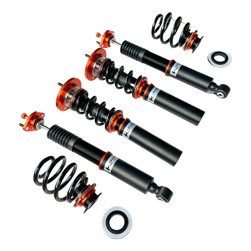 BMW 3-series strut dia.51mm, Rr shock & spring separate  (welding required for installation) E30 82-92 - KSPORT COILOVER KIT