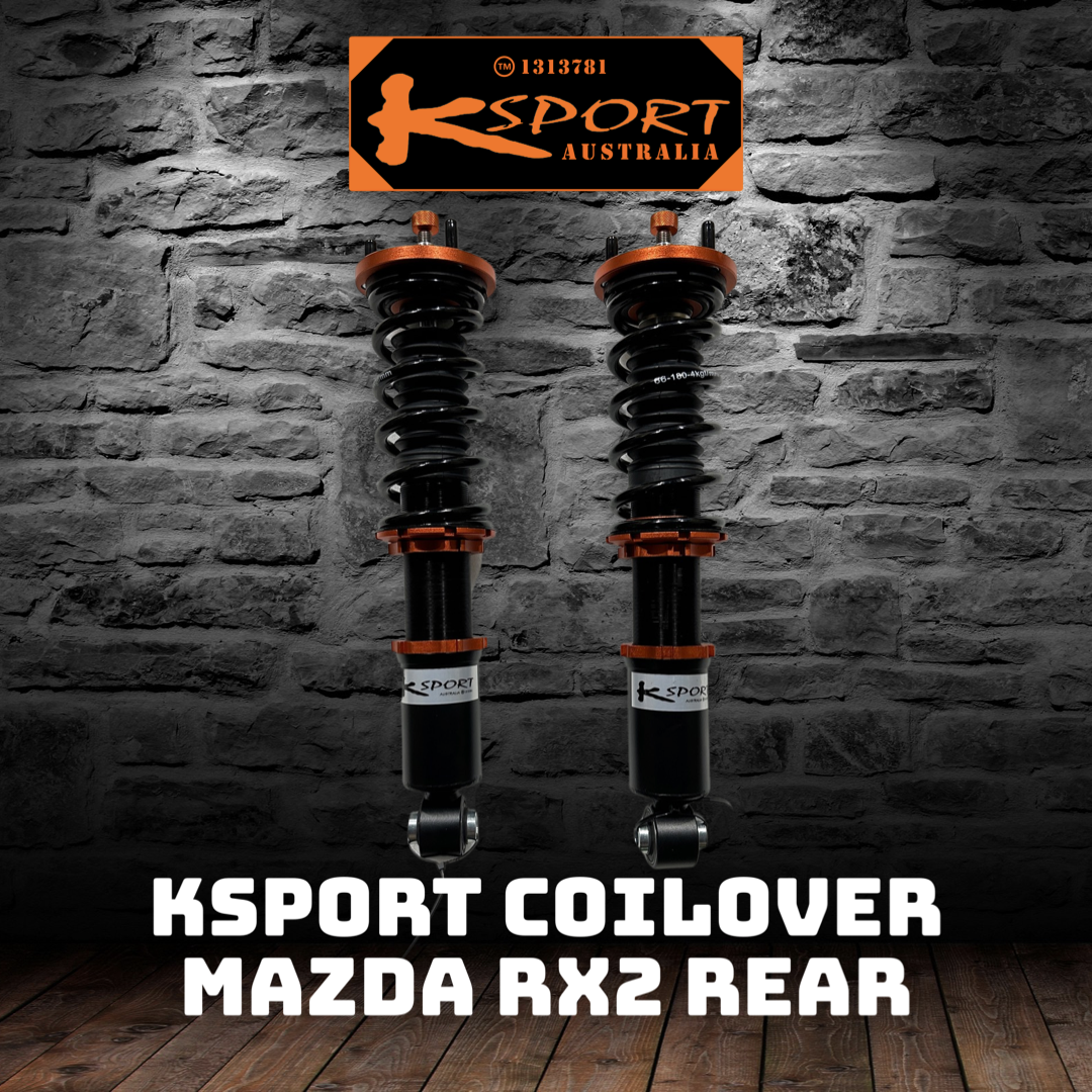 Mazda RX2 REAR ONLY - KSPORT Coilover Set – KS RACING