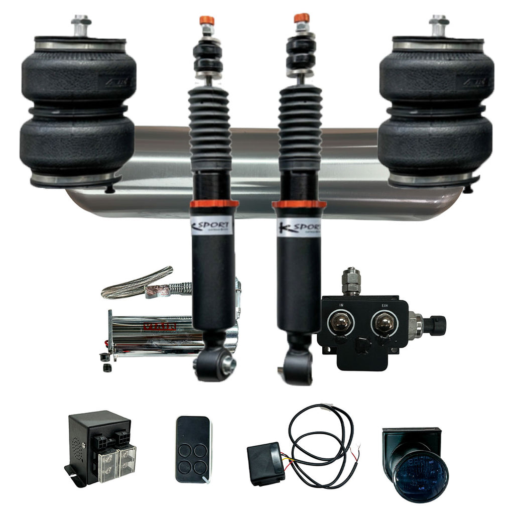 Holden Commodore VB-VL Rear Only Air Suspension Kit with Wireless Remote - KS RACING