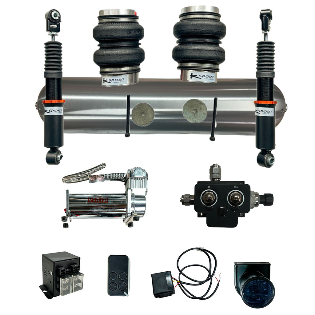 Ford Falcon BA-BF Rear Only Air Suspension Kit with Wireless Remote - KS RACING