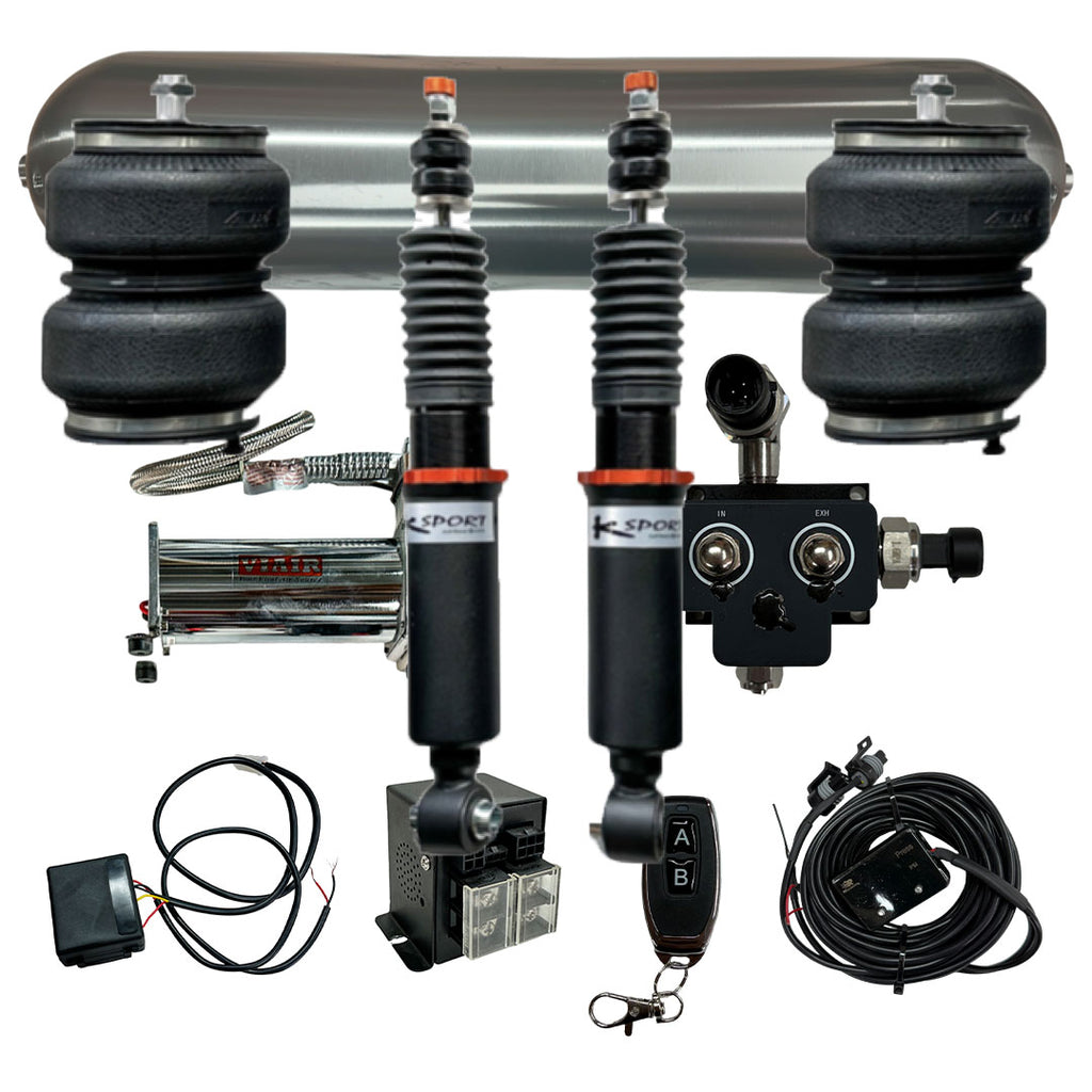 Holden Commodore VR-VS Rear Only Basic Air Suspension Kit with Wireless Remote - KS RACING