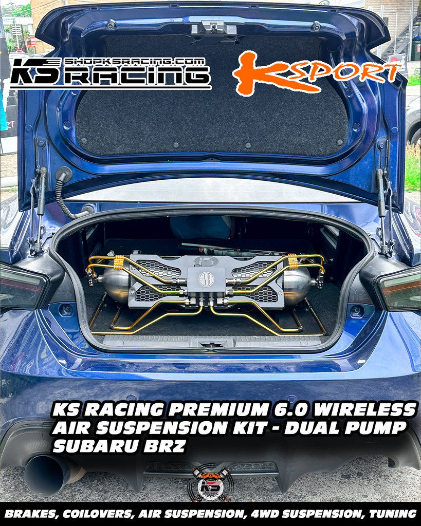 Lexus GS450h L10 11-UP Premium Wireless Air Suspension Kit - KS RACING