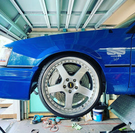 Holden Commodore VK Front Super 8 Pot 405mm Floating Disc - KS RACING BRAKE KIT