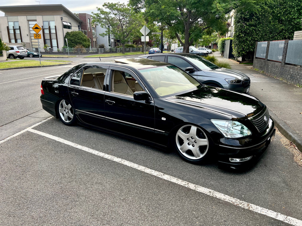 Lexus LS430 01-06 Air Lift Performance 3P Air Suspension with KS RACING Air Struts