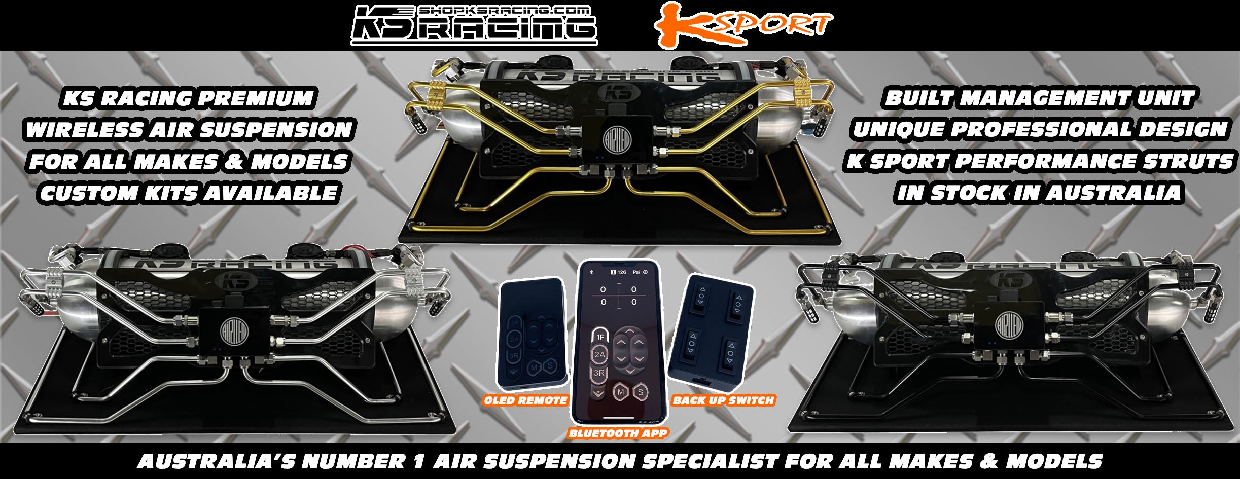 Ks Racing KS Racing |Australia's Top Air Suspension, Coilover & Brake Specialist ...